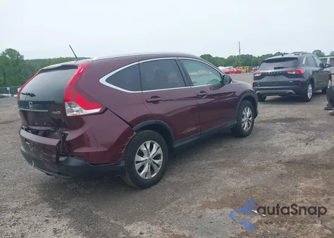 2012 Honda Cr-V Ex-L из США, поврежденный, VIN 5J6RM4H76CL068837